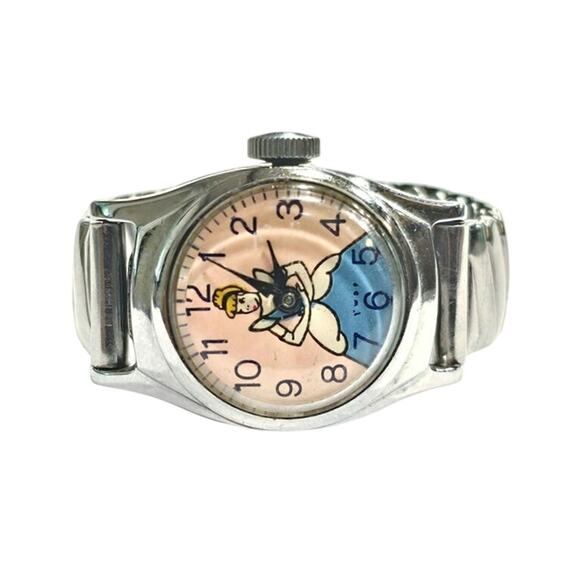 Vintage 1960s Cinderella Automatic Child's Watch - Picture 1 of 3